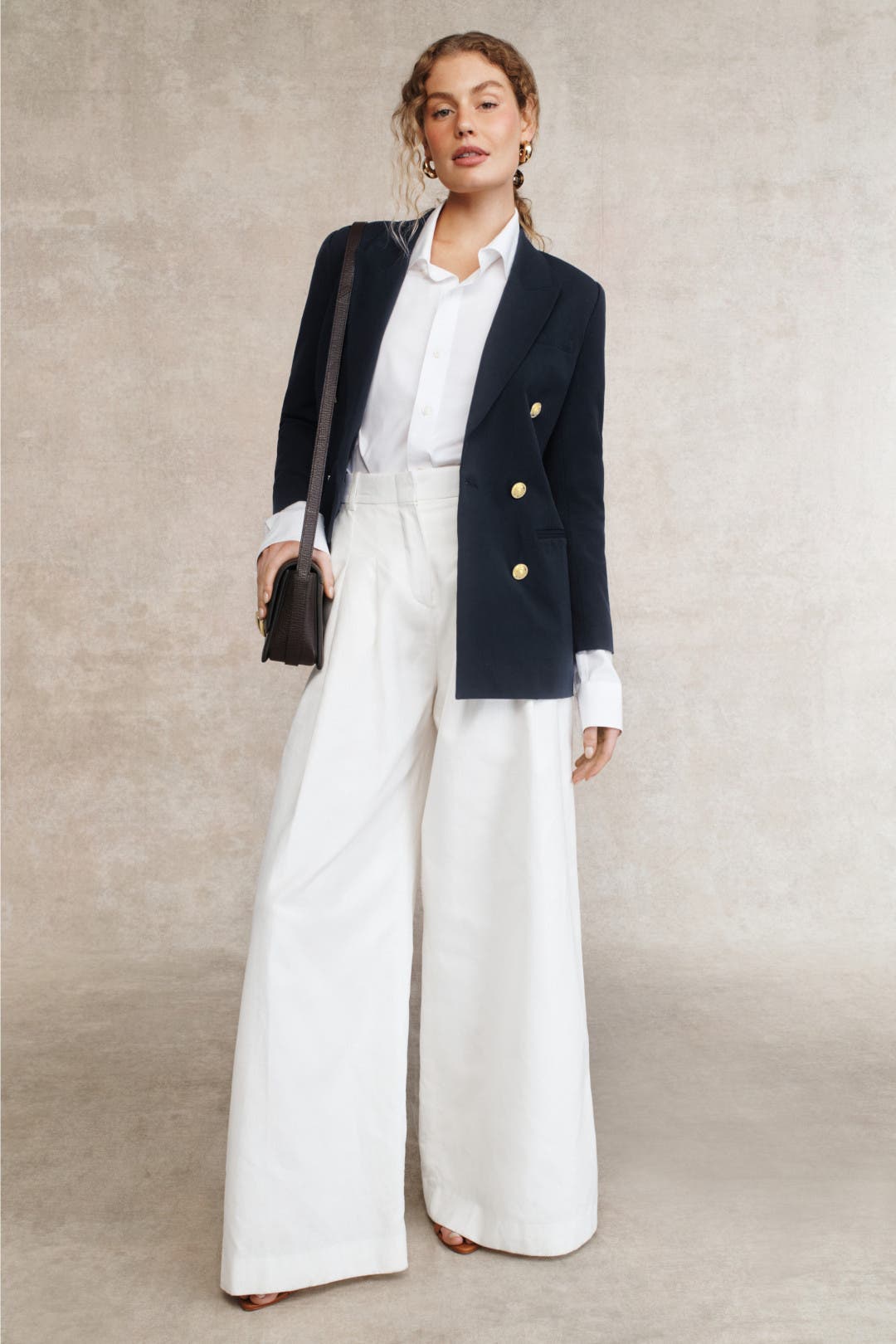 Navy Walter Blazer by Derek Lam 10 Crosby | Rent the Runway