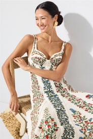 Fruit Beauty Off-White Maxi Dress by FARM Rio