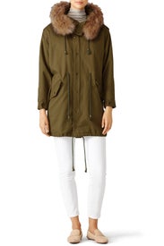 Army Green Utility Jacket by J.O.A.