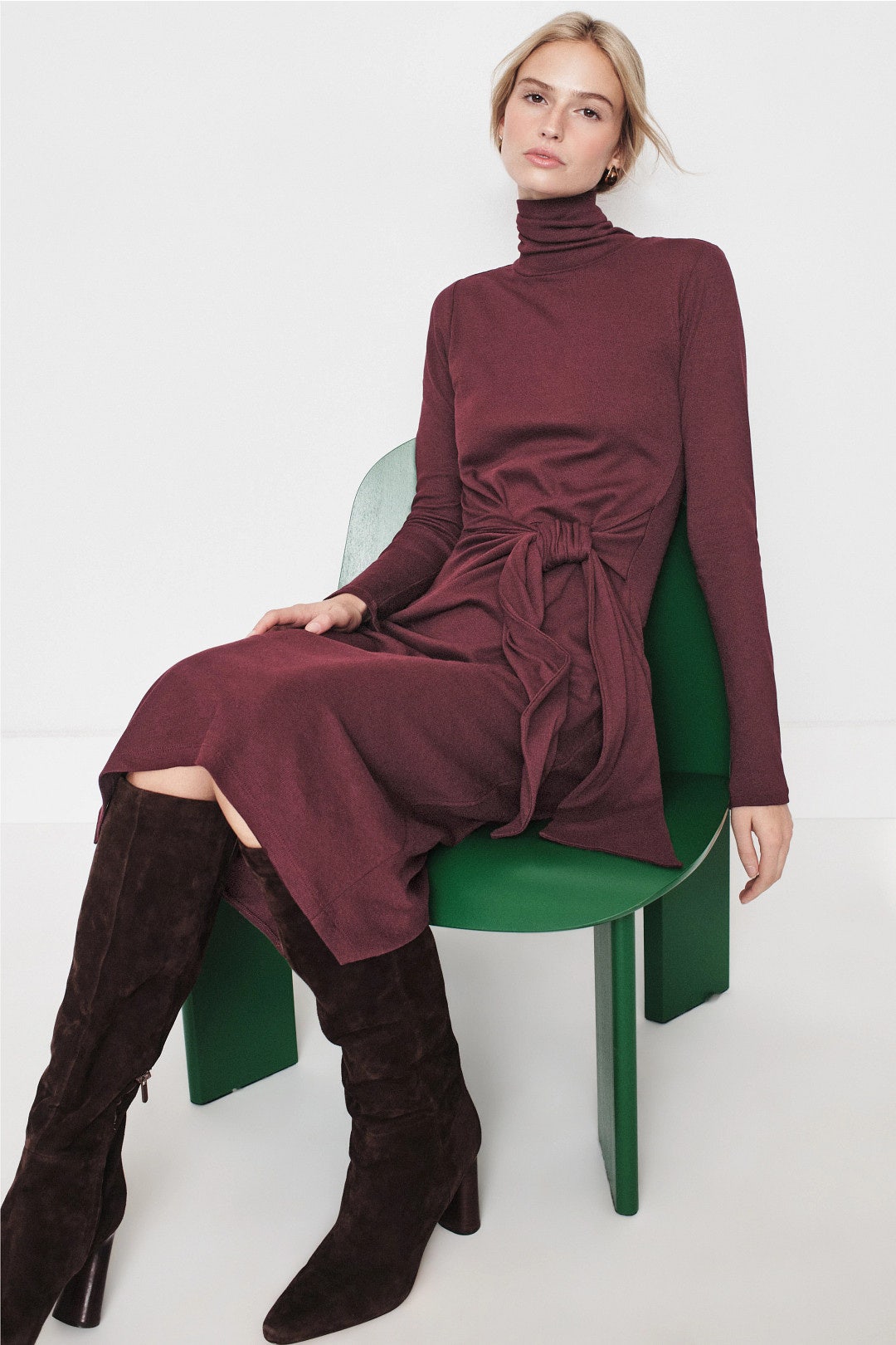 Vaureen Long Sleeve Day Dress by Lauren Ralph Lauren 0