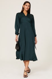 Erica Wrap Dress by Samantha Sipos