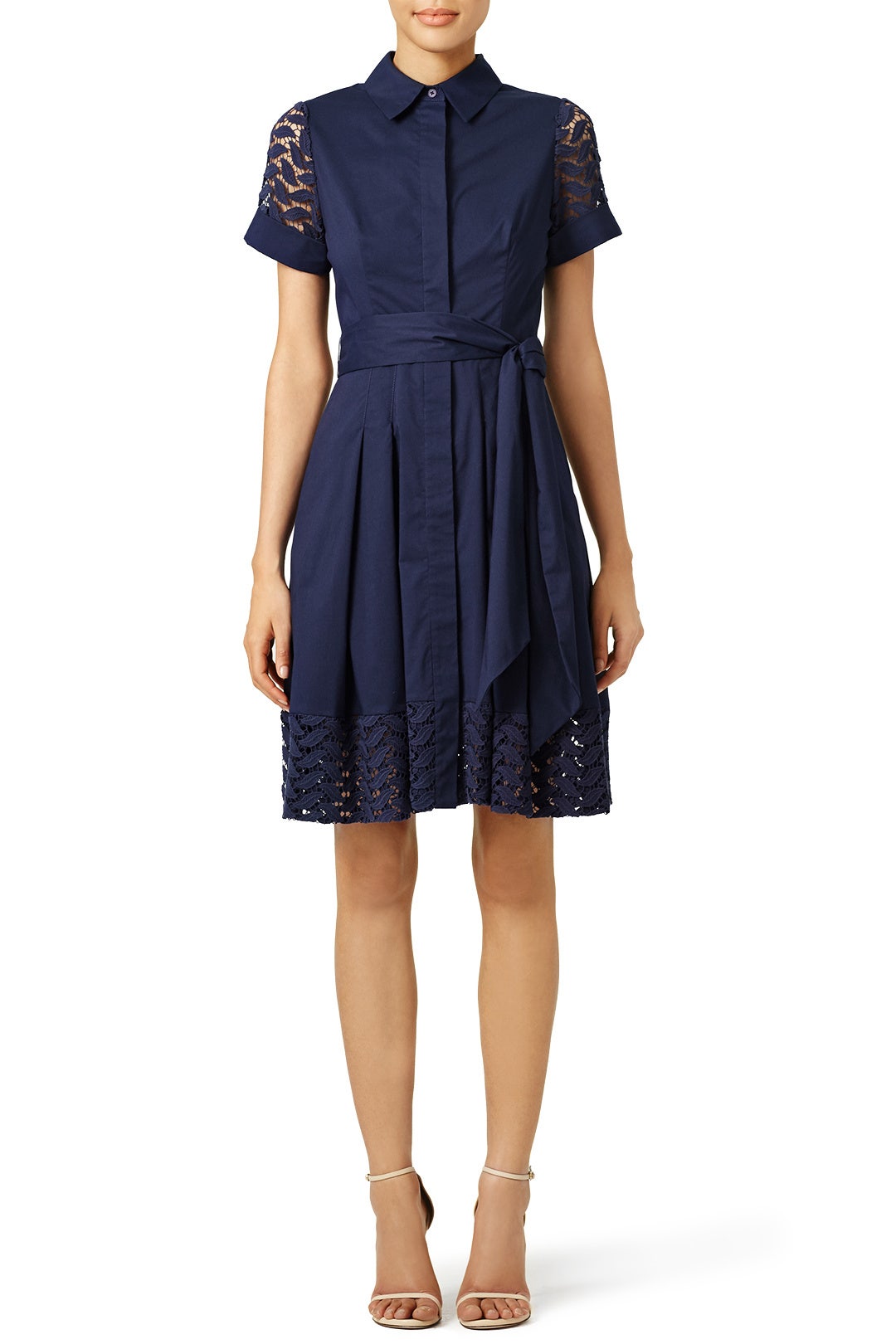 Navy Miralene Dress by Shoshanna 0