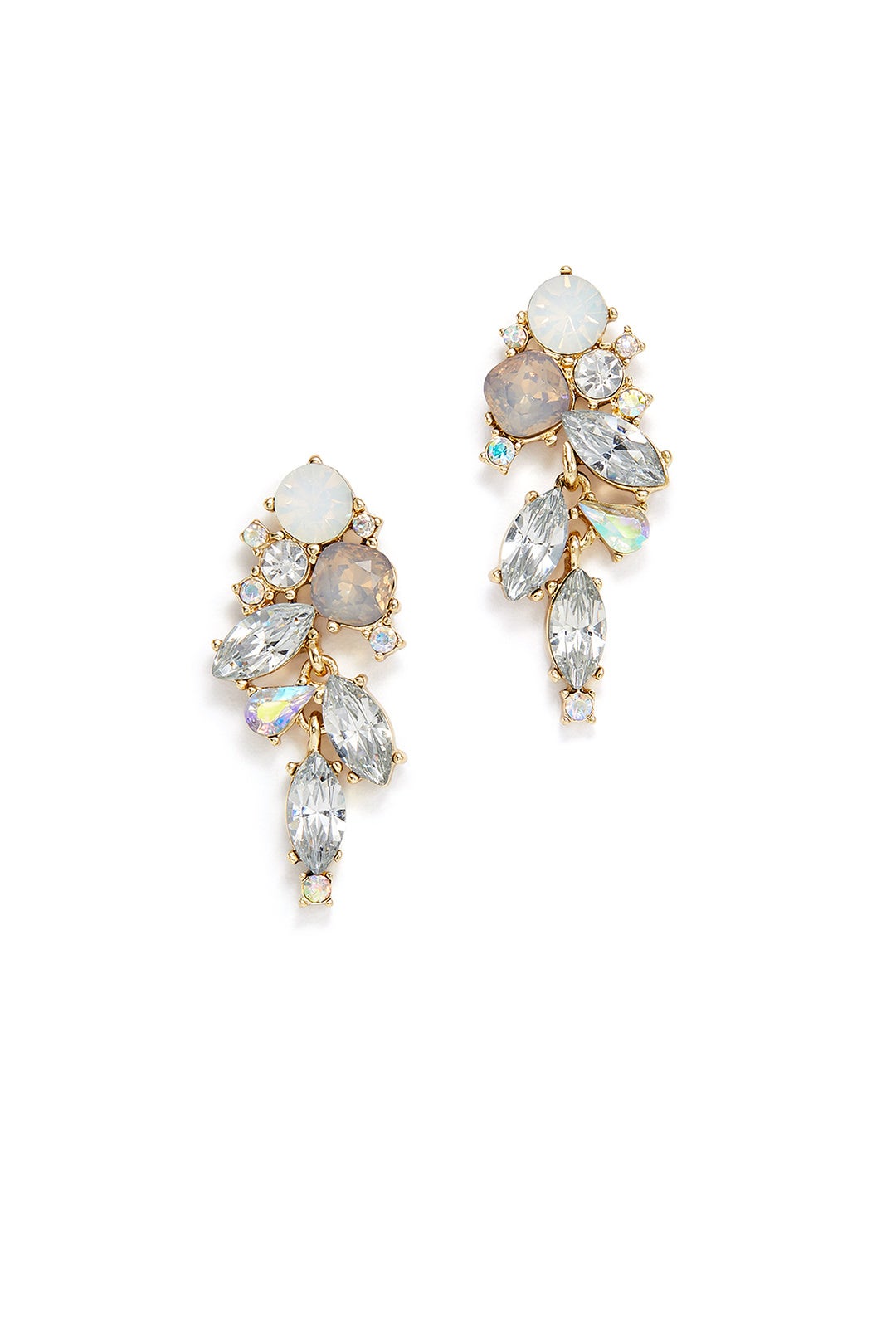 Iridescent Cluster Earrings by Slate & Willow Accessories