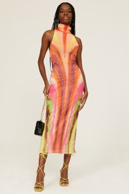 Serenity Mesh Midi Dress by AFRM