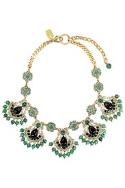 Entrancing Emerald Necklace by Badgley Mischka Jewelry