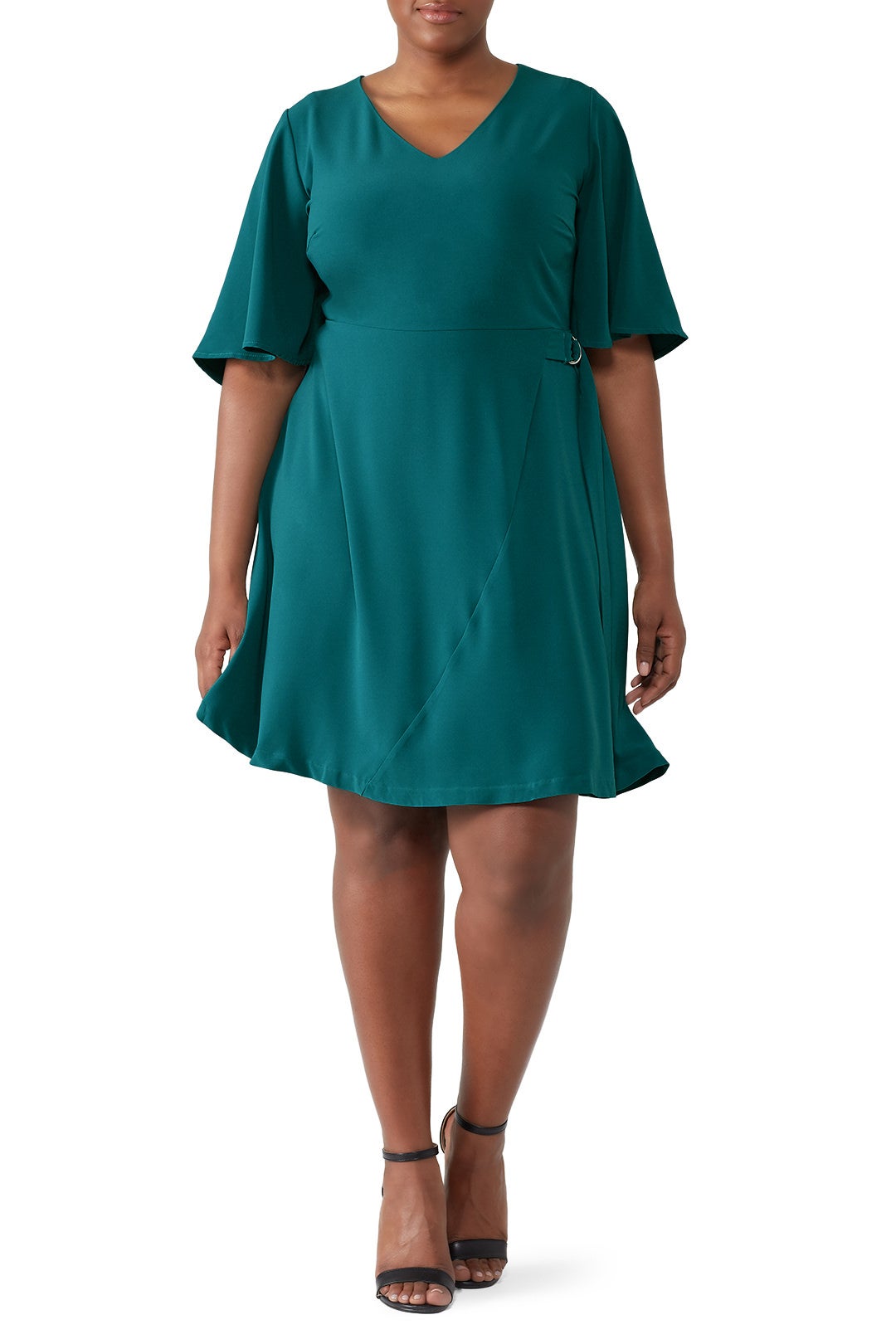Classic Flare Sleeve Dress by ELOQUII 0