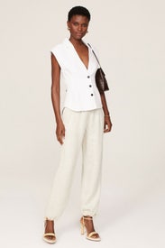 Linen Pants by Emporio Armani