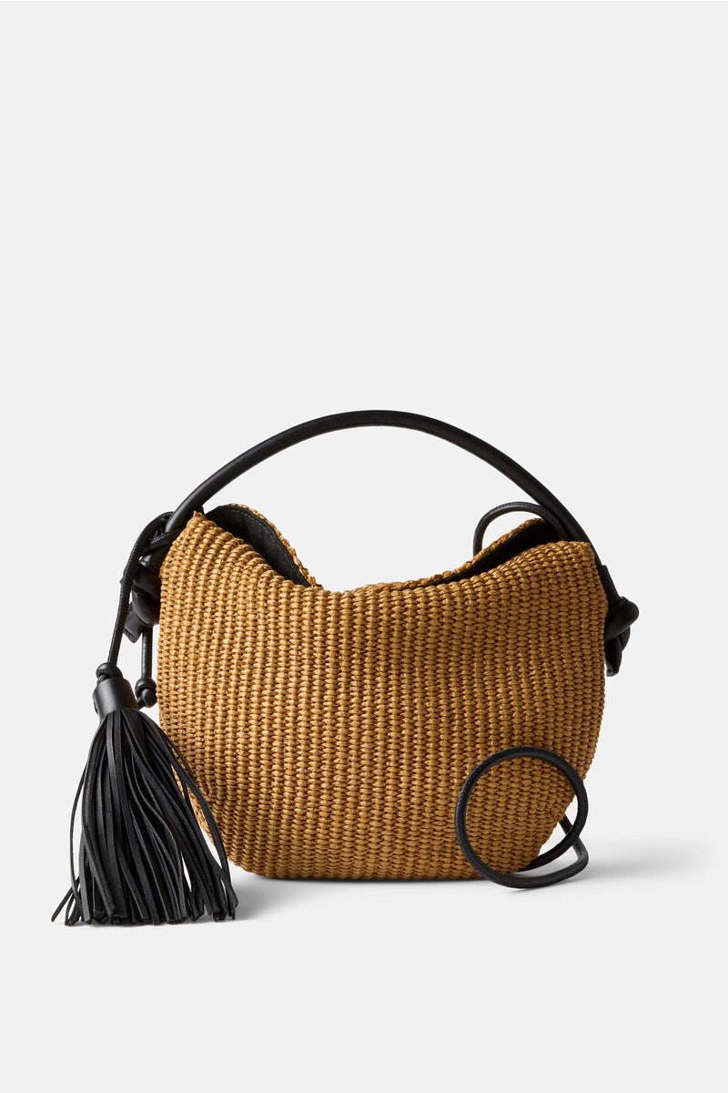 Raffia Elis Mini Bag by Freda Salvador Handbags - Photo 0