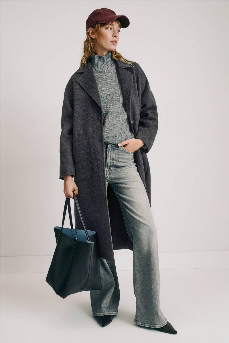 Collette Oversized Longline Coat by Marine Layer - Photo 0