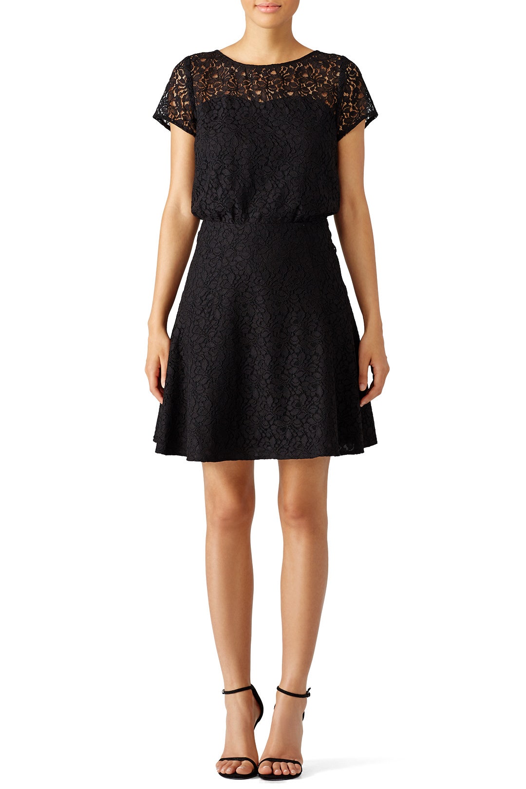 Black Lace Jolene Dress by Slate & Willow 0