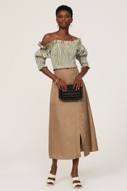 Smocked Ruffled Top by Toccin