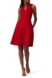 Red Antoinette Dress by Black Halo