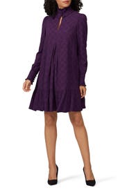 Textured Pintuck Dress by Nanette Lepore