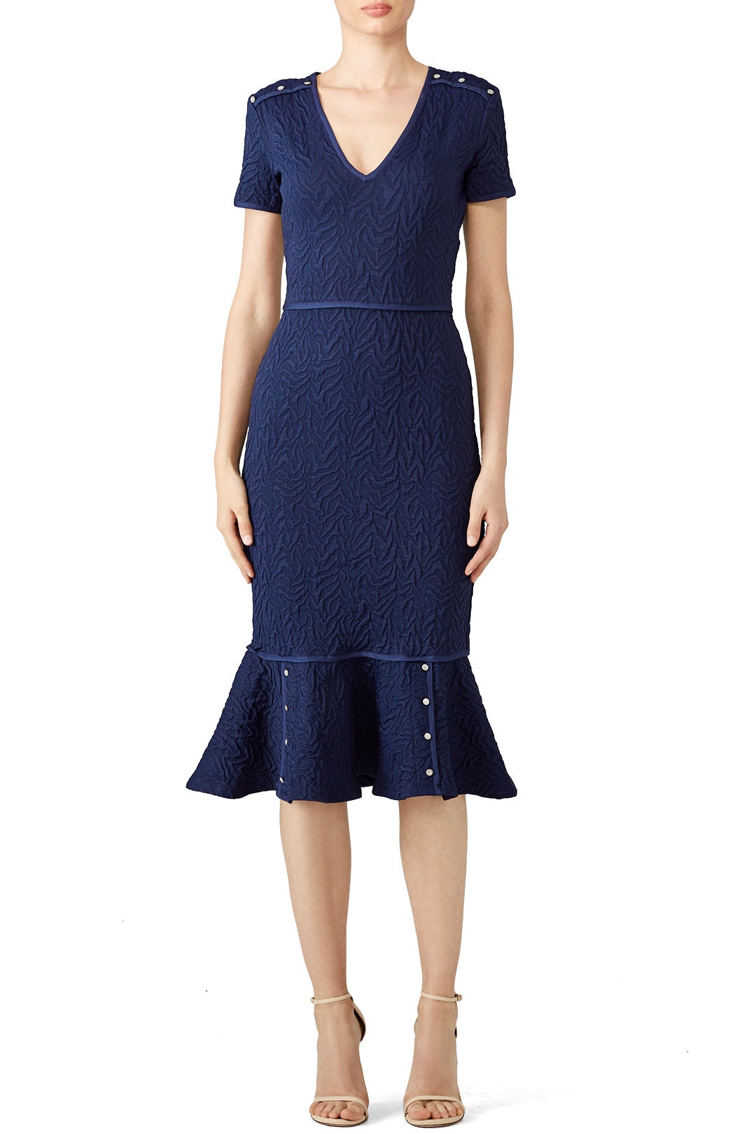 Desert Jacquard Midi Dress by Opening Ceremony 0