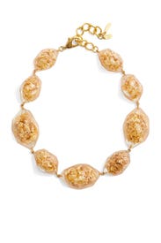 Gold Nugget Necklace by Oscar de la Renta