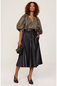 Striped Poplin Top by 3.1 Phillip Lim