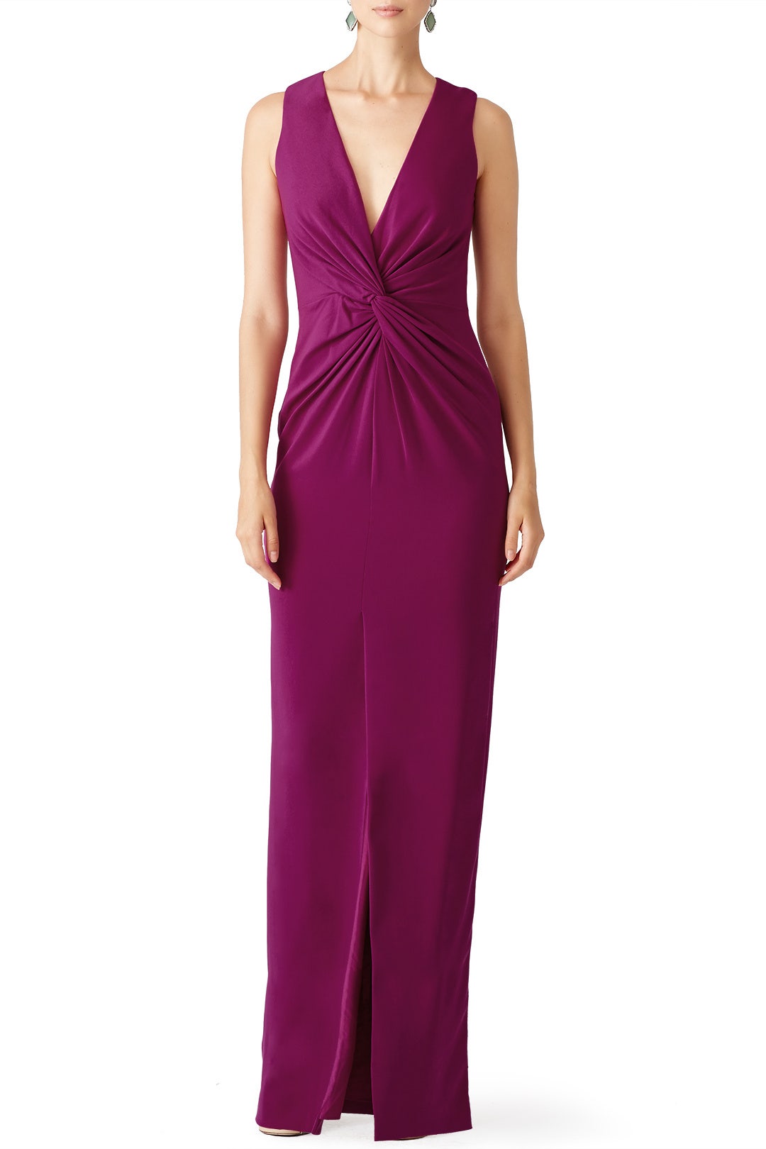 Orchid Twist Front Gown by Badgley Mischka 0