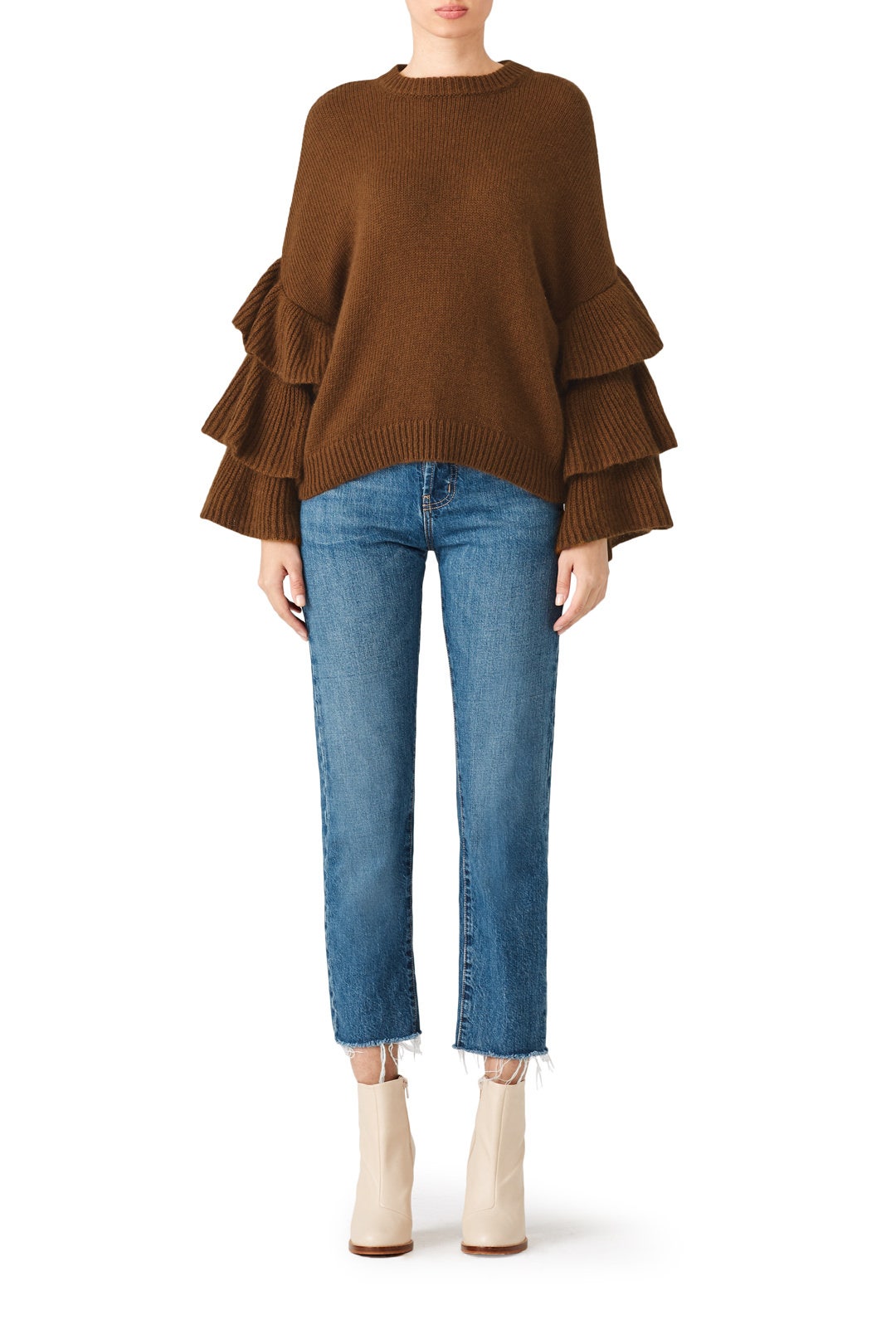 Ruffle Romance Sweater by J.O.A. 0