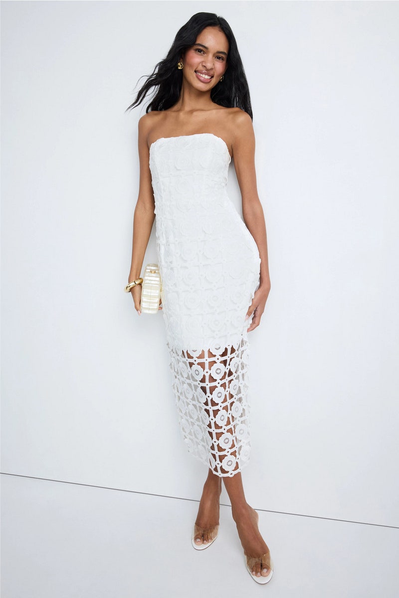 Kait Tile Lace Dress by Milly - Photo 0