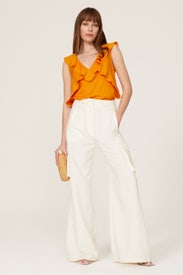 Ditsy Ruffle Top by Marissa Webb x RTR