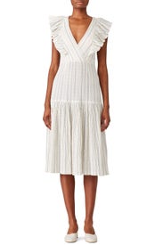 Yarn Dye Stripe Dress by Rebecca Taylor NYC