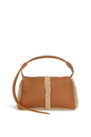 Mini Faux Shearling Bag by SIMONMILLER Accessories