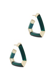 Arden Statement Hoops by Kendra Scott