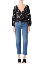 Jenna Wrap Knit Top by MINKPINK