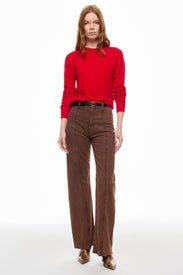 Penny Seamed High Rise Wide Leg Jeans by PISTOLA