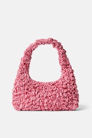 Smocked Mini Hobo Bag by Loeffler Randall