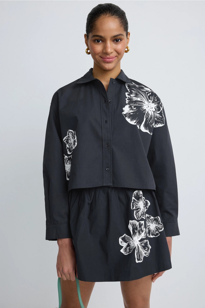 Florina Collared Button Front Top by Maje - Photo 0