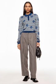 Striped Flower Sweater by Marni
