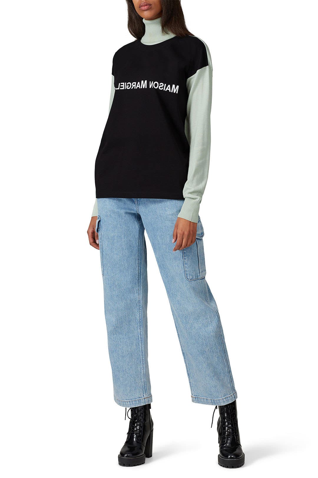 MM6 リバースロゴ　スウェット Reverse Logo Sweater by MM6 Maison Margiela | Rent the Runway