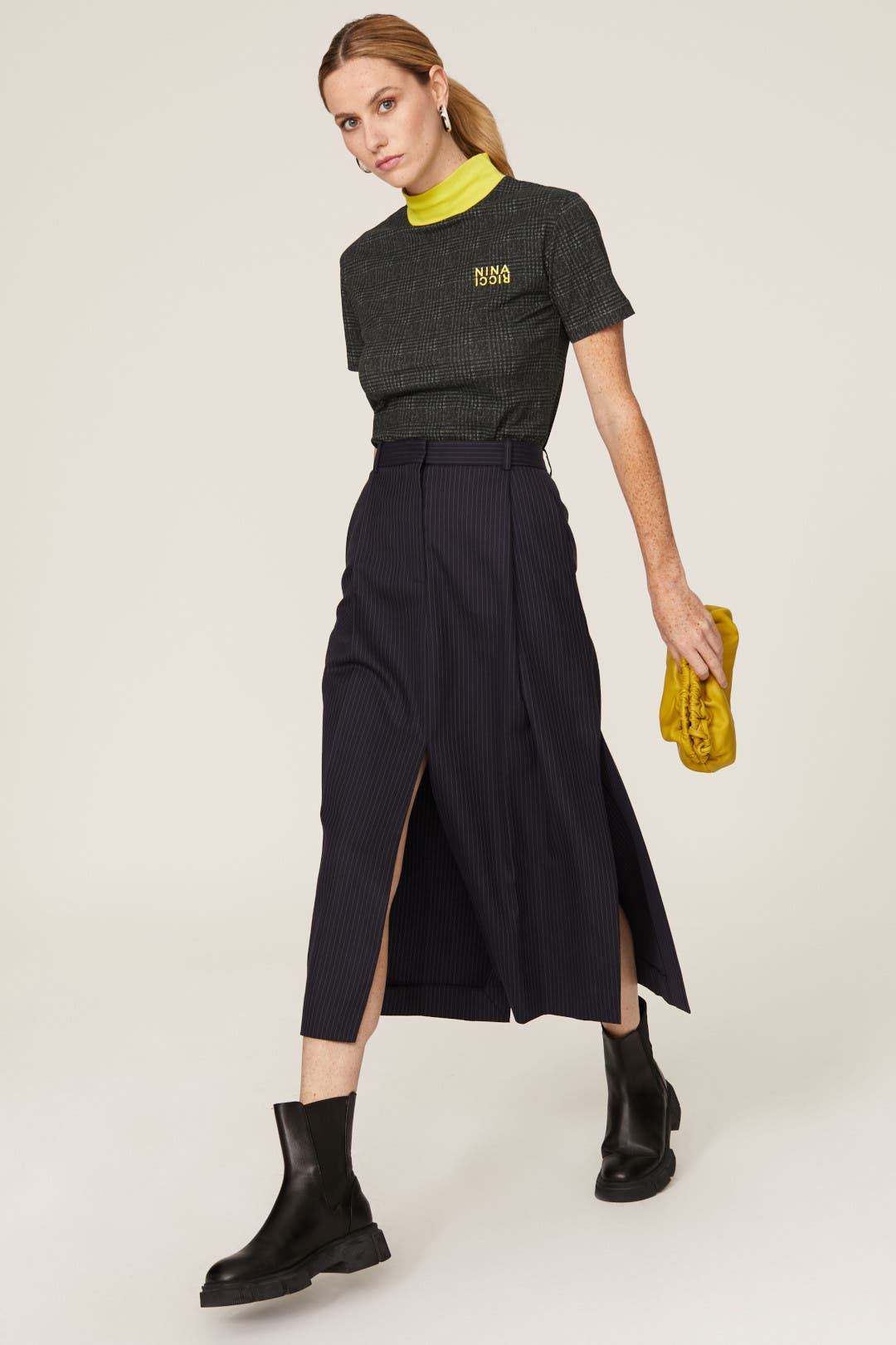 Logo Turtleneck Top by Nina Ricci | Rent the Runway