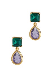 Baroque Drop Earrings by Oscar de la Renta