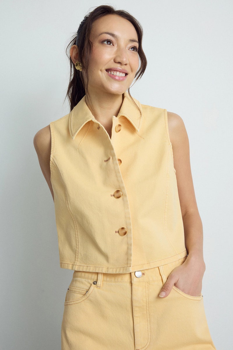 Parton Vest by Tanya Taylor - Photo 0