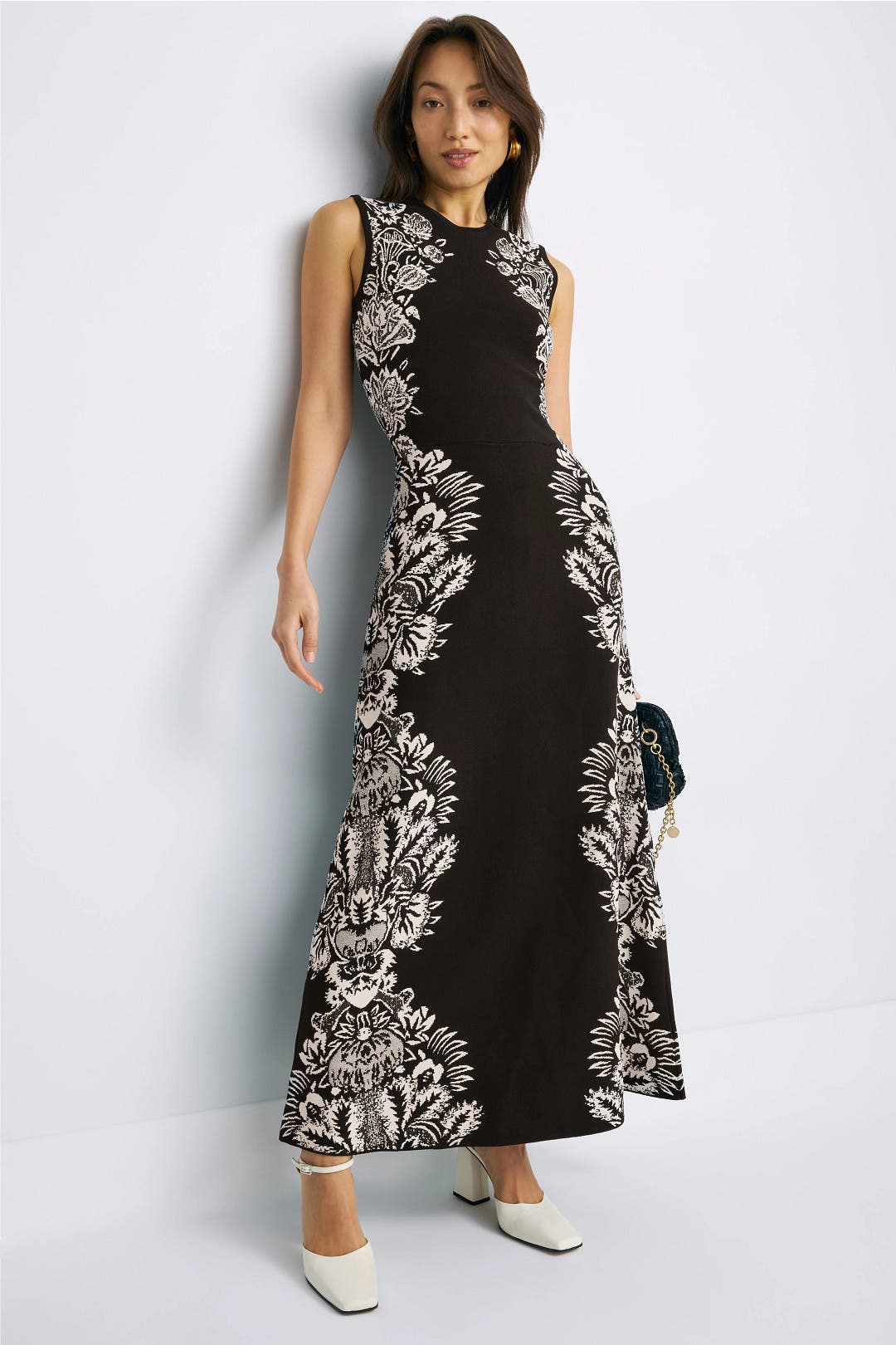 work the runway maxi dress VALENTINO RUNWAY BLACK PLEATED LONG PUFF SLEEVE OPEN BACK GOWN DRESS IT 42