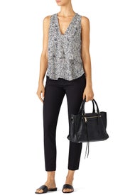 Tiered Floral Top by Derek Lam 10 Crosby
