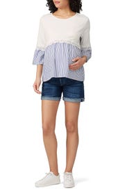 Delmar Maternity Blouse by GeBe Maternity
