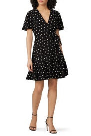 Mini Floral Wrap Dress by Jill Jill Stuart