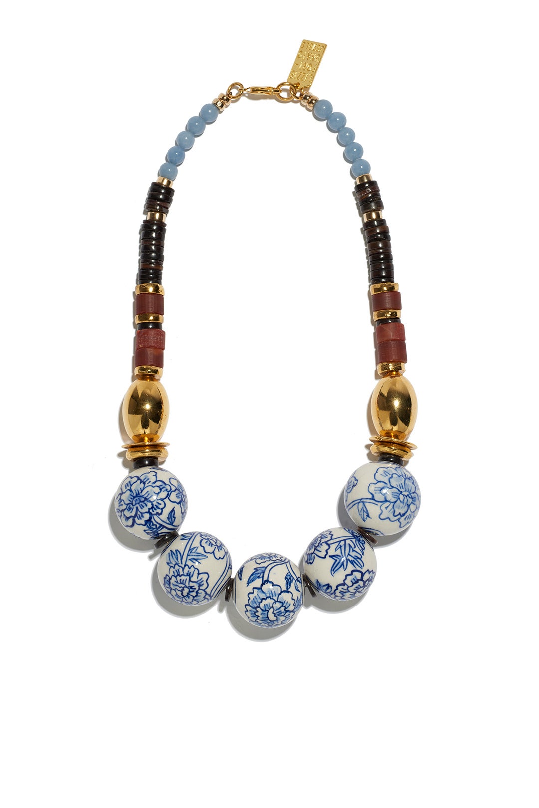 The New Blue Necklace III by Lizzie Fortunato 1