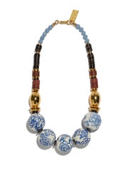 The New Blue Necklace III by Lizzie Fortunato