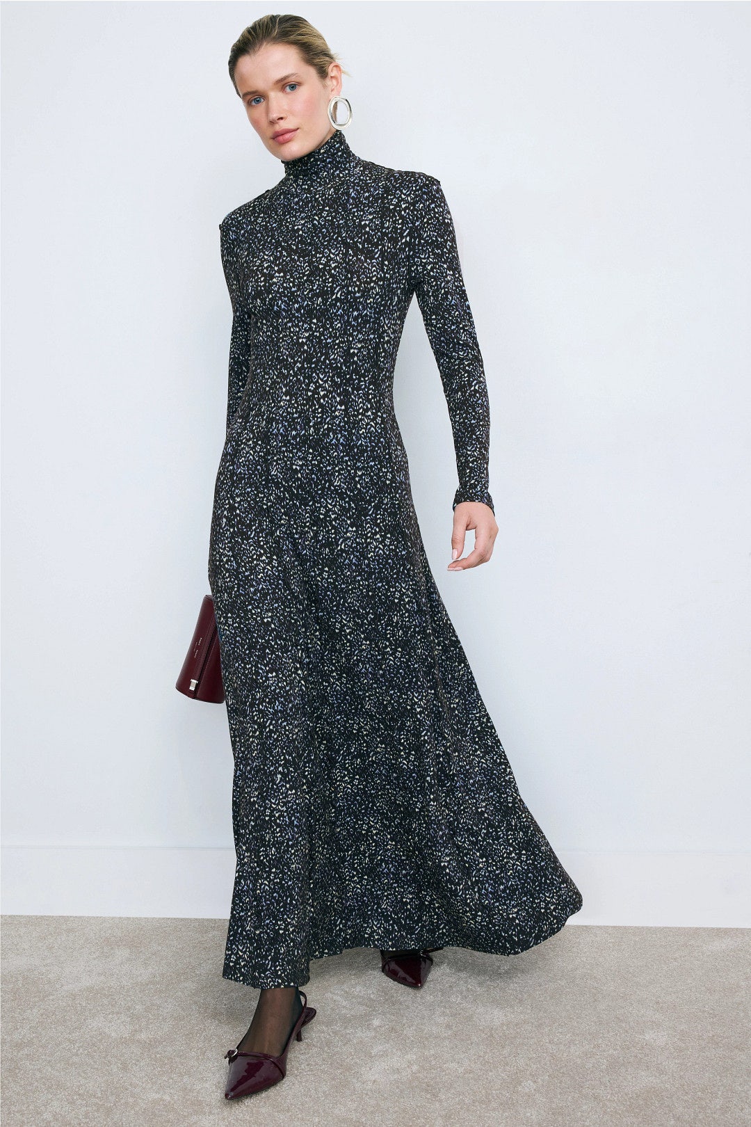 Mabel Dress in Cheetah Jersey by Proenza Schouler White Label 0