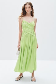 Sweetheart Ruched Dress by Rosetta Getty x RTR