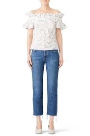Off Shoulder Francine Top by Rebecca Taylor NYC