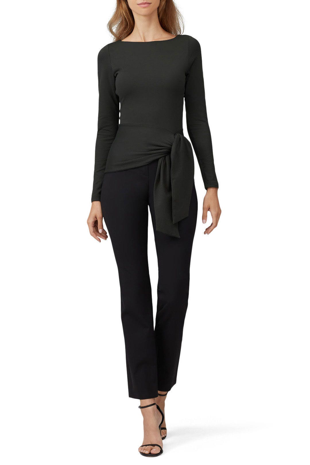 Long Sleeve Tied Top by Susana Monaco 0