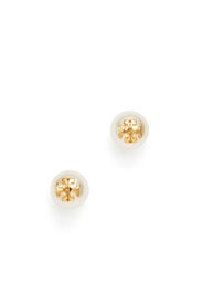 Pearl Stud Earrings by Tory Burch Accessories