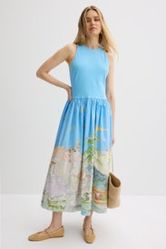 Anouk Tank Midi Dress by ALÉMAIS