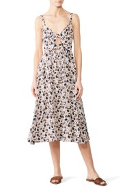 Tie Front Button Down Dress by J.O.A.
