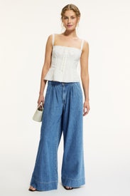 Ruched Palazzo by Joe's Jeans